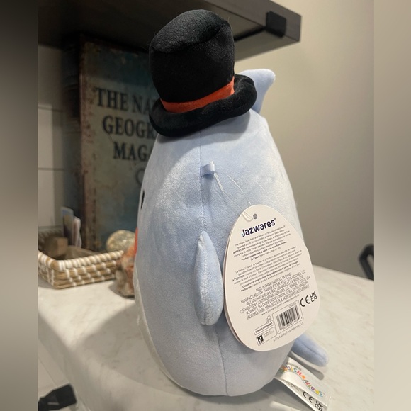 Samir the Whale Squishmallow 8” - Picture 2 of 6